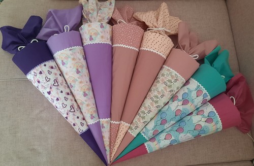 Schultüte stoff zuckertüte - stoff,