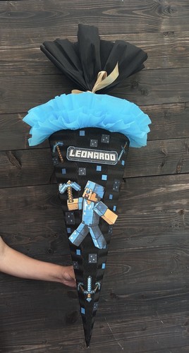 Schultüte minecraft steve - minecraft,