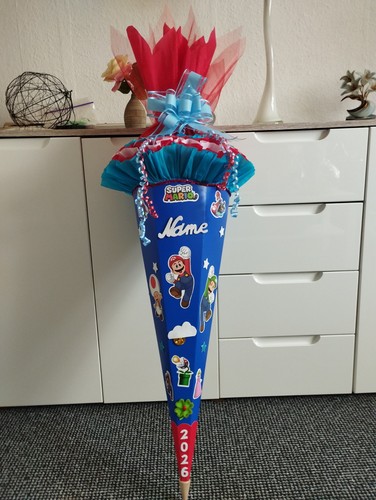 Schultüte super mario - schultüte,