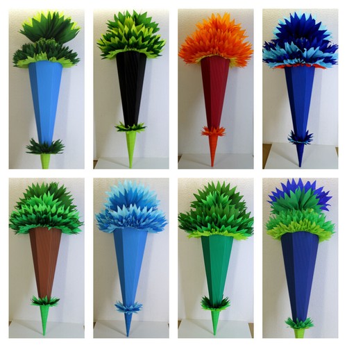 Schultüte zuckertüte ohne - schultüte,