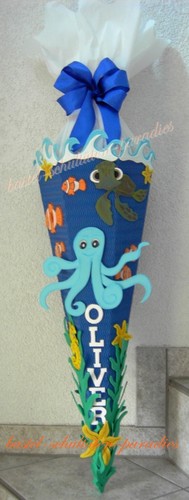 Schultüten bastelset - schultüten,