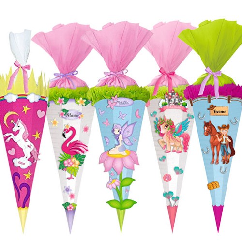 Schultüte bastelset 68cm - schultüte,