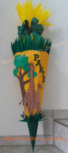 Schultüten bastelset giraffen - bastelset,