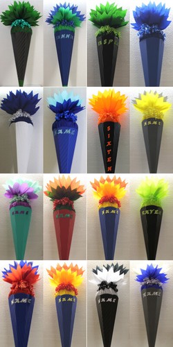 Schultüte zuckertüte rohling - zuckertÜte,