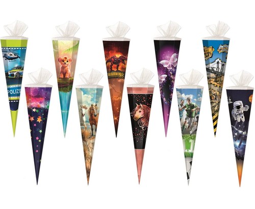 10x schultüte zuckertüte - 10x,