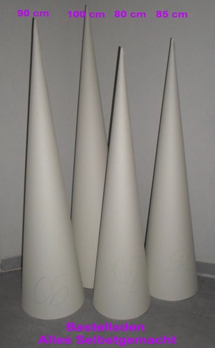 Schultüte rohling rund - rund, 75