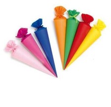 Schultüte 70cm gelb pink